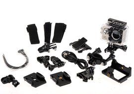 Waterproof Sports DV Camcorder Shadow WS007 Mini Full HD 4k 1080p Action Camera with Accessories Kit N6