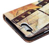 iPhone 7 Case (4.7 inch) - Wallet Folio Flip Premuim PU Leather Case Colorful Print Design with Stand Magnetic... N84