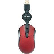 GEAR HEAD Retractable Optical Wheel Mouse / MP1750RED /
