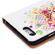 iPhone 7 Case (4.7 inch) - Wallet Folio Flip Premuim PU Leather Case Colorful Print Design with Stand Magnetic... N88