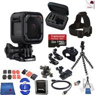 Gopro Hero 5 Session 15 Piece Explorer Bundle Includes: Go Pro Hero5 Session + Case + Flexible Tripod + Head Strap...