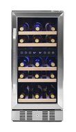 NewAir AWR-290DB Compact 29 Bottle Compressor Wine Cooler, Black/Stainless Steel N6