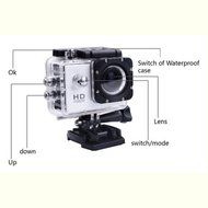 Topbeu Waterproof Wifi 12MP HD 1080P Car Bike Helmet Cam Sports DV Action Camera N9