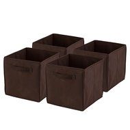 Honey-Can-Do SFT-01762 Kids Storage Bins, Soft and Foldable Organizers, Pink N3