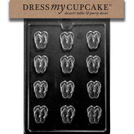 Dress My Cupcake Chocolate Candy Mold, Flip Flops