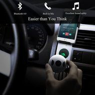GizmoVine Mini Bluetooth 4.0 Receiver With Aux Radio Car Adapter, Hands-free Calling and Music Streaming iPhone... N8
