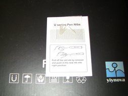 Tablet Pen nibs for YiyNova U series (5 nibs pack)