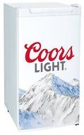 Koolatron CL90 Coors Lite 3.1 cu. ft. Compact Refrigerator, White