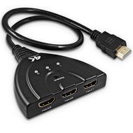 4K HDMI Switches, SENHAI 3 Ports HDMI Adapter with Pigtail Cable, Support 4K 1080P 3D UHD Blue-ray DVD, 3 HDMI... N4