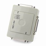 2 Port Parallel Printer Compact Auto Switch Box Connector N4
