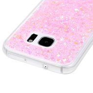 Badalink Galaxy S7 Case Shiny Glitter Sparkle Powder Series Shockproof Drop Protection Soft TPU Rubber Protective... N24