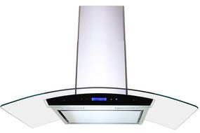 GOLDEN VANTAGE 36" GV198KZ4-36 European Style Wall Mount Stainless Steel Range Hood Vent Touch Panel Control Unique... N5