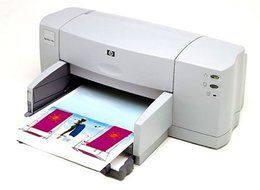 HP Deskjet 845c - Printer - color - ink-jet - Legal, A4 - 600 dpi x 600 dpi - up to 8 ppm - capacity: 100 sheets...