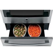 GE PGS920SEFSS Profile 30" Stainless Steel Gas Slide-In Sealed Burner Range - Convection N9