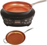 NuWave Precison Induction Cooktop w/ 10.5'' &amp; 12'' Fry Pan N2