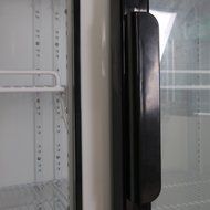 518L Glass Display Showcase Pull Doors 2-Door Commercial Refrigerator Beer Soda Cola Drinks Beverages Merchandiser... N7