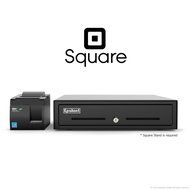 SQUARE POS HARDWARE BUNDLE - Star Micronics TSP143IIU 39464011 USB Printer and Epsilont Cash Drawer N2