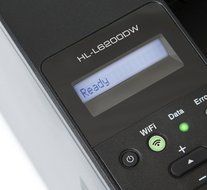 Brother HLL6200DWT Wireless Monochrome Printer with Dual Paper Tray, Amazon Dash Replenishment Enabled N3