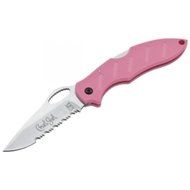 BOKER USA Plus Cruel Girl Pocket Knife - Folding Pocket Knife - 3.07" Blade - Partially Serrated...