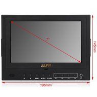 Lilliput 5D-II/P 7 TFT LCD HDMI Monitor PEAKING Canon 5D Mark II 5d2 with Cable and Shoe Mount N2