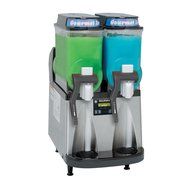 Bunn 34000.0522 Ultra-2 CFV Gourmet Ice Frozen Beverage System with Two Hoppers - Stainless Steel and Black