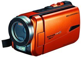 Bell+Howell WV50HD-O Splash HD2 Waterproof 1080p HD Camcorder with Touchscreen &amp; 16.0MP Still Image Resolution