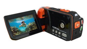 Bell+Howell WV50HD-O Splash HD2 Waterproof 1080p HD Camcorder with Touchscreen &amp; 16.0MP Still Image Resolution N3
