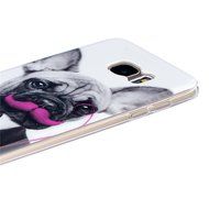 Galaxy S7 Edge Case, Firefish [Fashion Style] [Anti-slip] Ultra Slim Exact Fit Lightweight Flexible TPU Soft Back... N58