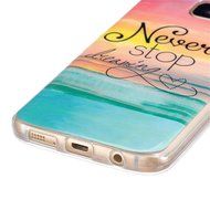 Galaxy S7 Edge Case, Firefish [Fashion Style] [Anti-slip] Ultra Slim Exact Fit Lightweight Flexible TPU Soft Back... N60