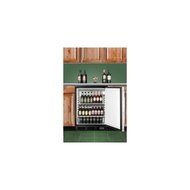 Summit FF7LBLBIPUBFR: Built-in commercial all-refrigerator in black for red wine and ale, with digital thermostat... N2