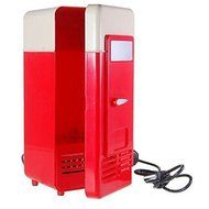 FreshGadgetz USB Desktop Mini Refrigerator Beverage Cooler Warmer Fridge N6