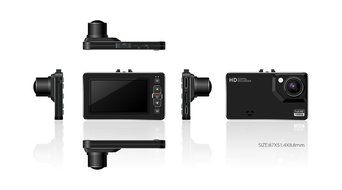 TTL 2.7" LCD Screen Full HD 1080P Car Cam DVR Tv Recorders with Lane Departure Warning System