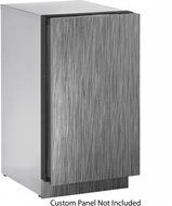 U-Line U3018CLRINT00B Freestanding Ice Maker with 60 lbs. in Panel Ready