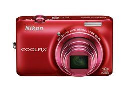 Nikon Digital Camera COOLPIX S6300 Red S6300RD [International Version, No Warranty] N4