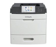 Lexmark MS812DE Laser Printer - Monochrome - 1200 x 1200 dpi Print - 70 ppm Mono Print - 4400 sheets Input