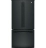 GE GNE25JGKBB French Door Refrigerator with 24.8 cu. ft. Total Capacity, in Black N7
