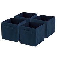 Honey-Can-Do SFT-01762 Kids Storage Bins, Soft and Foldable Organizers, Pink N9