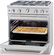 Capital MCR304L Precision 30" Stainless Steel Liquid Propane Sealed Burner Range - Convection N2
