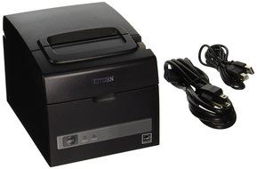Citizen America CT-S310II-U-BK CT-S310II Series Two-Color POS Thermal Printer with PNE Sensor, 160 mm/Sec Print...