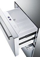 Summit SPRF2D 24&quot; Freestanding Drawer Refrigerator-Freezer With Digital Thermostat Interior Light Fully Finished... N4