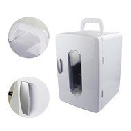 Elifjug Mini Fridge 12L Hot and cold dual-temperature mode Compact single door refrigerator N4