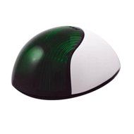 Attwood 2-Mile Vertical Mount, Green Sidelight - 12V - White Plastic Housing consumer electronics
