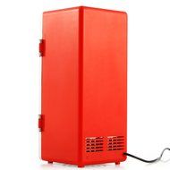 Rubility Mini USB Fridge Cooler Beverage Drink Cans Cooler/Warmer Refrigerator N16