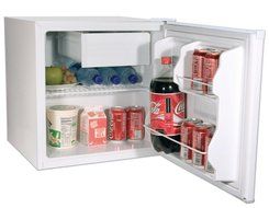 Haier HSA02WNDWW 1.7 Cu Ft. Compact Refrigerator/Freezer, White