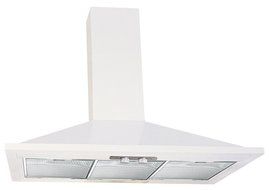 Air King VAL36W 36-Inch Valencia Chimney Style Range Hood, White