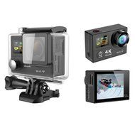 TONSEE Sport Camera H3 Ultra 4K HD 2.0 Inch Screen Action Camera Waterproof 30m, Black N2