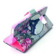 Galaxy S6 Edge Case, Firefish Folio Flip Premium PU Leather Lovely Wallet Shell [Scratch-resistant][Kickstand]... N37