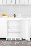 Summit AL750LBI 24" Built In Undercounter All Refrigerator in White Exterior with Automatic Defrost N2