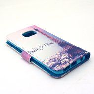 Galaxy S6 Edge Case, Firefish Folio Flip Premium PU Leather Lovely Wallet Shell [Scratch-resistant][Kickstand]... N41