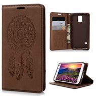 Galaxy S5 Case, YOKIRIN Printed Dream Catcher &amp; Campanula Design [Wrist Strap] Flip Folio... N44